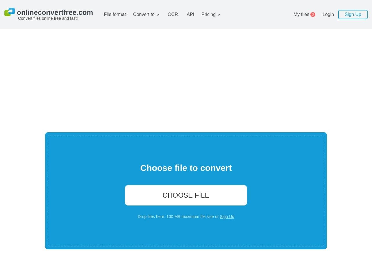 OnlineConvertFree(图2)